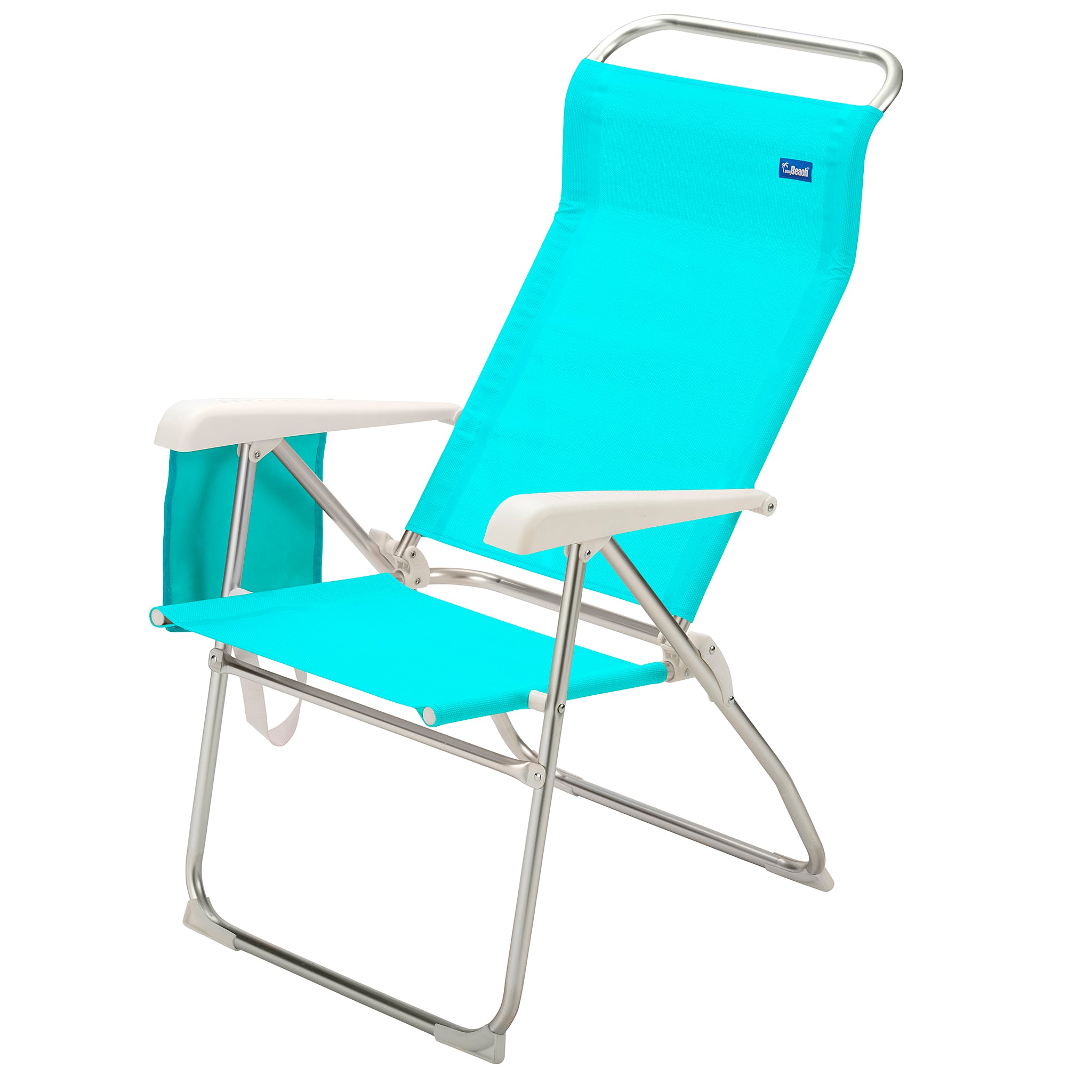 Set of Two (2) Tall 8-Postion Beach Chairs
