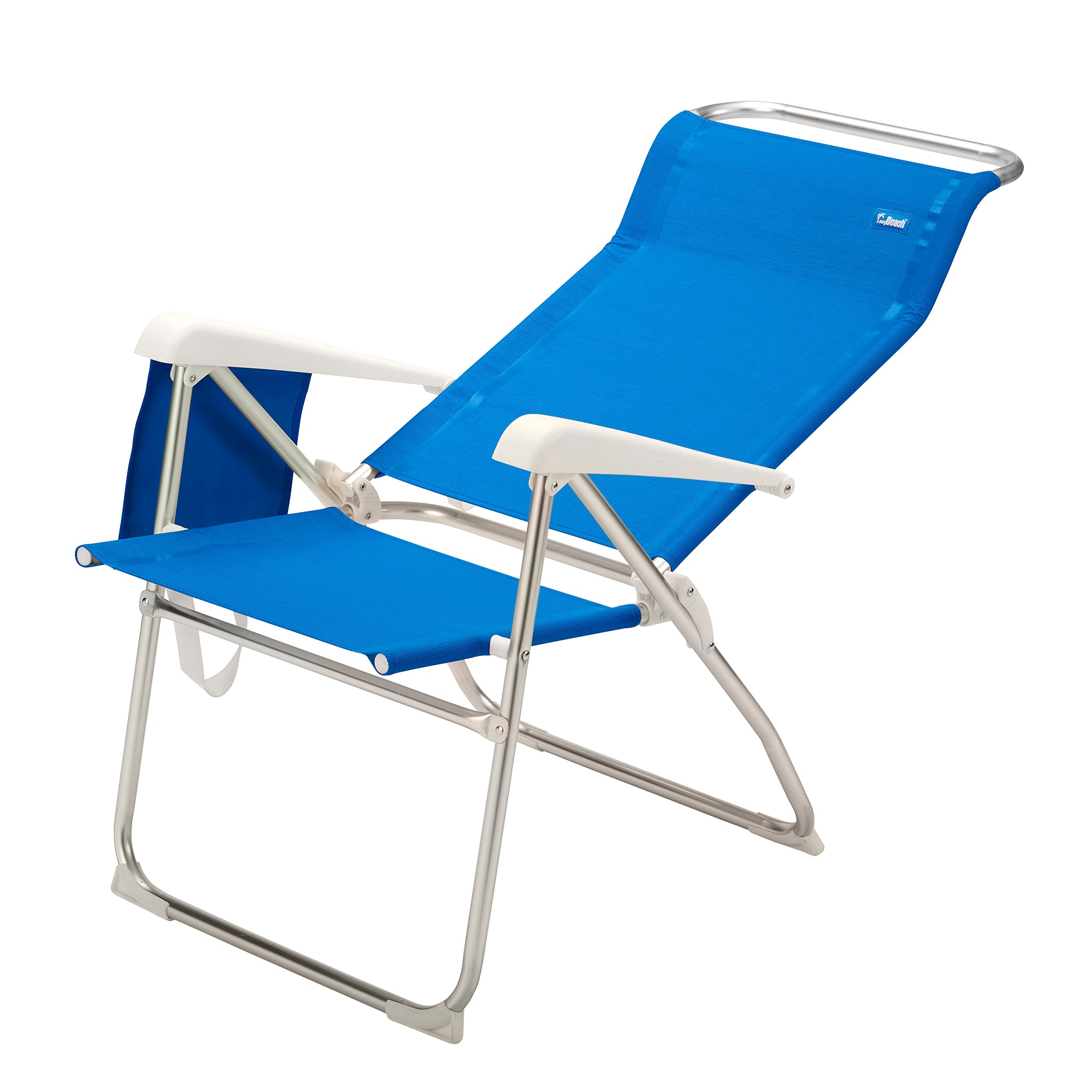 Set of Two (2) Tall 8-Postion Beach Chairs