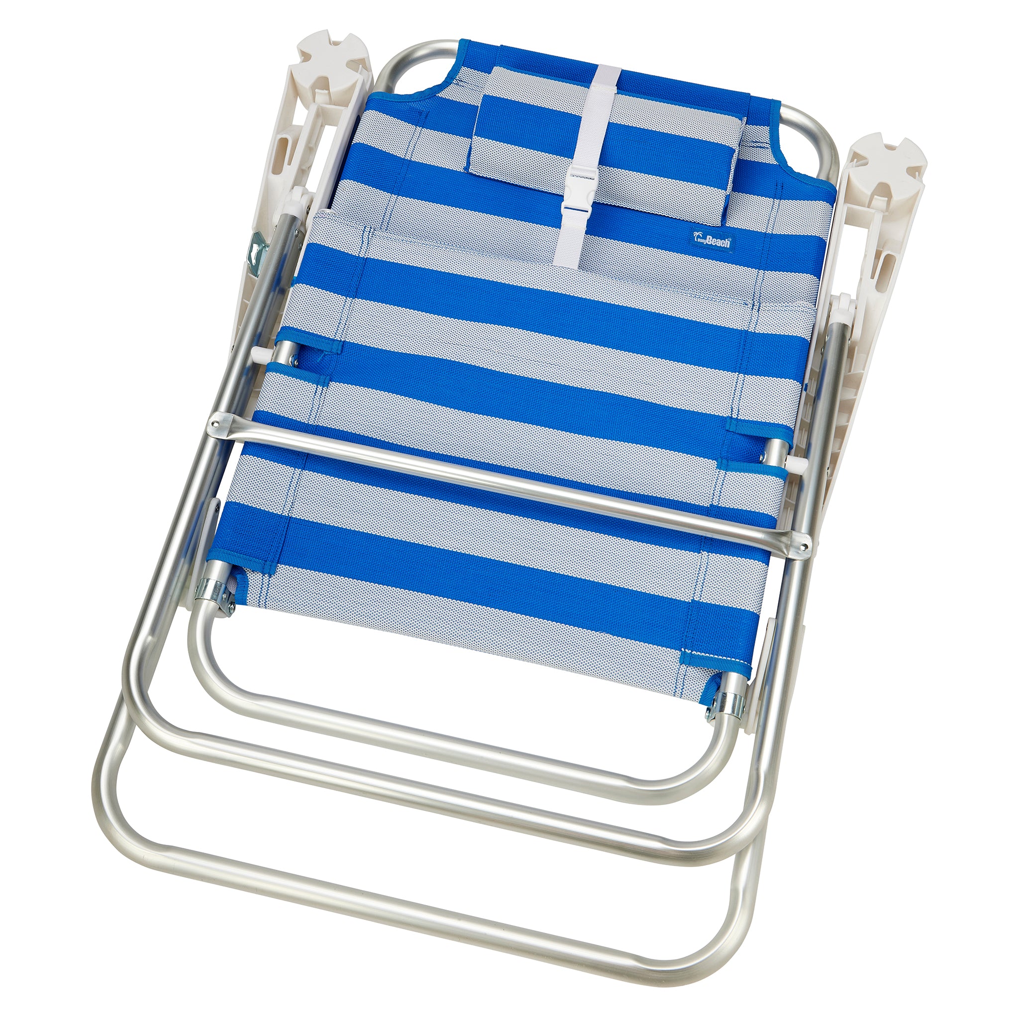 Set of Two (2) Tall Backpack Beach Chairs